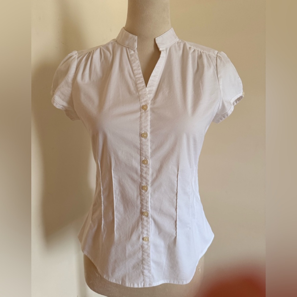Express Design Studio Classic White Shirt - Picture 3 of 7